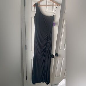 Windsor Black One Shoulder Formal Dress. Size 6